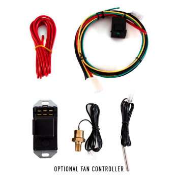 92-99 BMW E36 Fan Shroud + CNTRL 1/8" NPT + Push In Probe | MMFS-E36-92K
