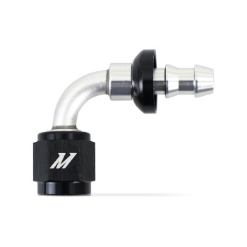 90&deg; Push Lock Fitting, -4AN | MMFT-PL-490