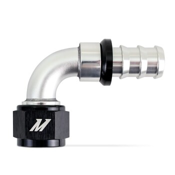 90&deg; Push Lock Fitting, -12AN | MMFT-PL-1290
