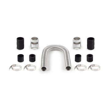 36in. Flexible Radiator Hose Kit, Chrome | MMAH-U36C