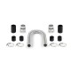36in. Flexible Radiator Hose Kit, Chrome | MMAH-U36C