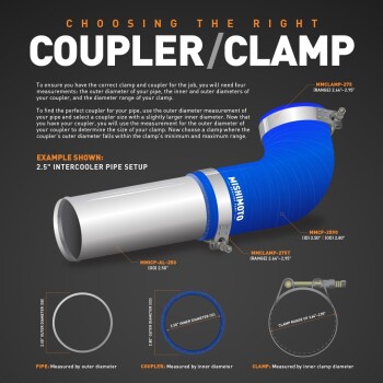 3" 90 Universal Aluminum Intercooler Piping |...