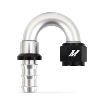180° Push Lock Fitting, -10AN | MMFT-PL-10180