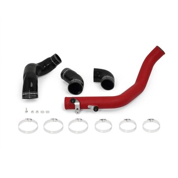 17-21 Honda CTR Intercooler Kit, Silver w/ Wrinkle Red |...