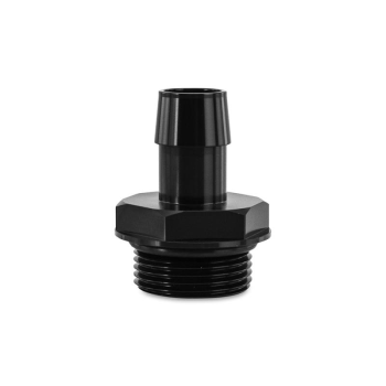 -16ORB to 3/4" Hose Barb Aluminum Fitting, Black |...