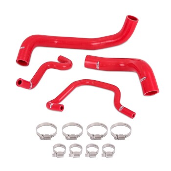 16+ Infiniti Q50/Q60 3.0T Silicone Coolant Hose Kit, Red...