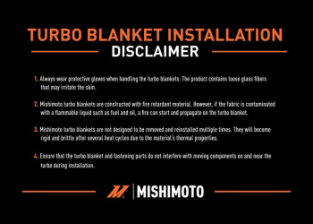 15+ Mustang EcoBoost / 16-19 Focus RS Turbo Blanket | Mishimoto