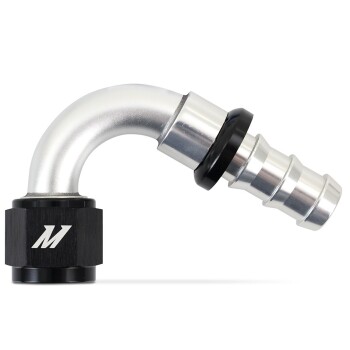 120° Push Lock Fitting, -10AN | MMFT-PL-10120