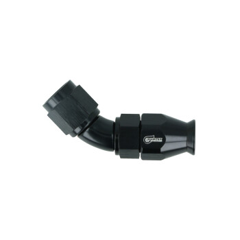PTFE Dash Swivel Hose End High Flow - 45°
