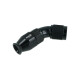 PTFE Dash Swivel Hose End High Flow - 45°