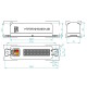 CANchecked TCC08 - 8x thermocouple amplifier / Type-K sensor controller to CAN Bus