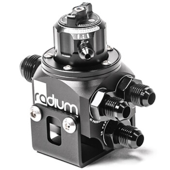 Multiport fuel pressure regulator - black