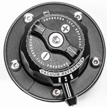 Multiport fuel pressure regulator - black