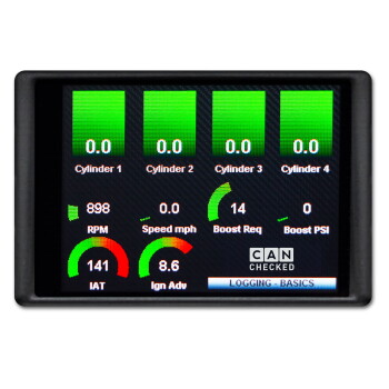 CANchecked MFD32 GEN 2 - 3.2" OBD2 Display VW Bus T5 Multivan - LHD