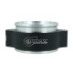 Aluminium V-Band Flex Joint Clamp Kit - satin black