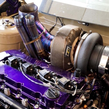 Turbo Heat Shield GEN 2 Titanium - Single T3