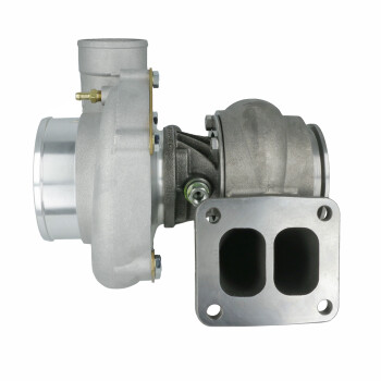Precision Turbo PT 6466 NEXT GEN turbocharger / ball bearing / T4 Twinscroll 1.00 A/R / ext. WG / V-Band outlet / SCP-COVER / up to 1000 HP