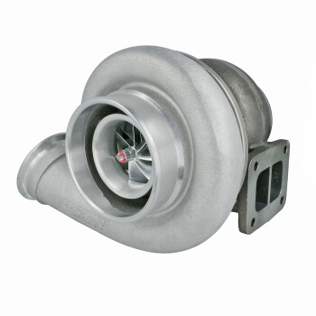 Precision Turbo PT 7680 NEXT GEN turbocharger / ball bearing / T4 Twinscroll 1.28 A/R / ext. WG / V-Band outlet / SPORTSMAN-COVER / up to 1475 HP