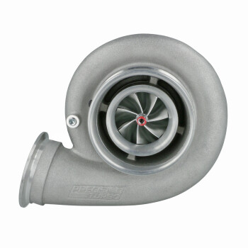 Precision Turbo PT 7680 NEXT GEN turbocharger / ball bearing / T4 Twinscroll 1.28 A/R / ext. WG / V-Band outlet / SPORTSMAN-COVER / up to 1475 HP
