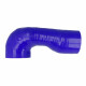 90° Degree Cobra Head Silicone Elbow 4.0" / 102mm - Blue