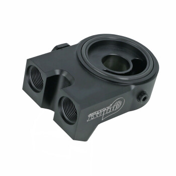Oil Filter Adapter Plate with Thermostat (82°C),...