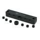 7-Way Vacuum Manifold / Vacuum Rail - incl. Plugs