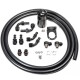 Oil catch can kit - single universal incl. Dash install kit - fluid lock