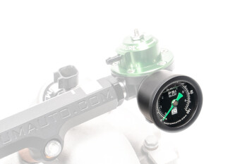 DMR (direct mount fuel pressure regulator) -08 AN / Dash 8 ORB - black