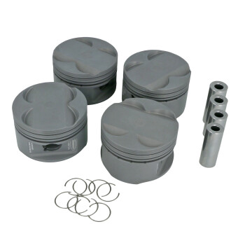 Piston set (4 items) for HONDA B18C1 DOHC VTEC Integra...