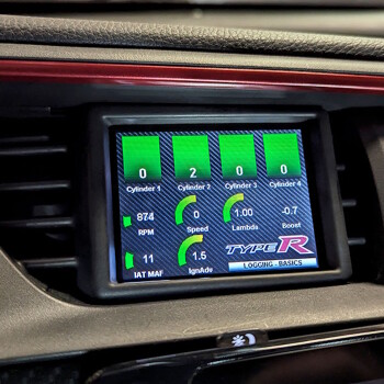 CANchecked MFD32 GEN 2 - OBD2 3.2" onda Civic Type R FK8 (MK10) - LHD