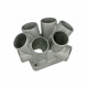 6-Cylinder Stainless Steel Turbo Collector T4 Twinscroll (int. WG & ext. WG)