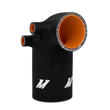 Silicone Intake Boot Mishimoto BMW E36 (325/328/M3) 89mm HFM / 92-99 / Black | MMHOSE-E36-92IB35BK