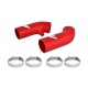 Silicone Air Intake Hose Kit Mishimoto Nissan 370Z / 09-14 / Red | MMHOSE-370Z-09AIRD
