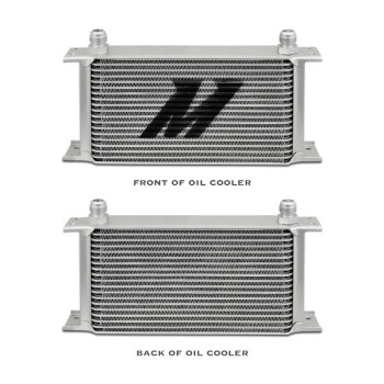 Oil Cooler Kit Mishimoto / Universal / 19 Row / Silver | MMOC-UL