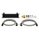 Thermostatic Oil Cooler Kit Mishimoto / Universal / 10 Row / Black | MMOC-UTBK