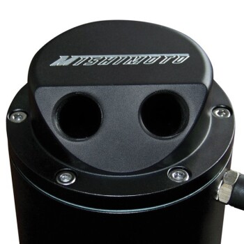 Oil Catch Can Mishimoto / Black | MMOCC-RB