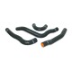 Silicone Radiator Hose Kit Mishimoto Mitsubishi Lancer Evolution X / 08+ / Black | MMHOSE-EVO-10BK