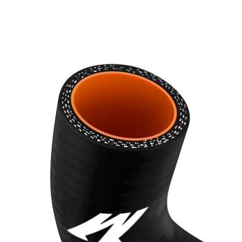 Upper Silicone Hose Mishimoto Mitsubishi Evolution 4/5/6 / Black | MMHOSE-EVO-UBK