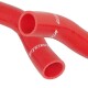 Silicone Radiator Hose Kit Mishimoto Mazda Miata / 99-05 / Red | MMHOSE-MIA-99RD