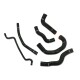Silicone Radiator Hose Kit Mishimoto Ford Mustang V8 / 05-06 / Black | MMHOSE-MUS-05BK