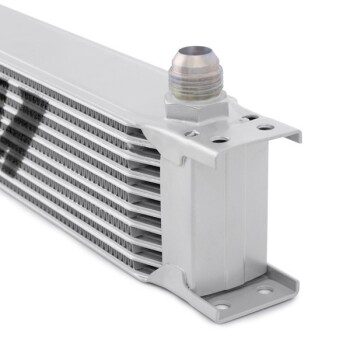 Oil Cooler Mishimoto / Universal / 10 Rows / Silver | MMOC-10