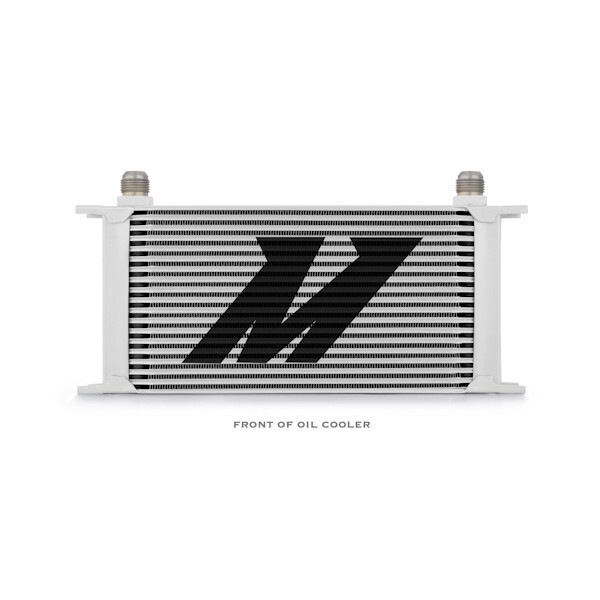 Oil Cooler Mishimoto / Universal / 19 Row / Silver