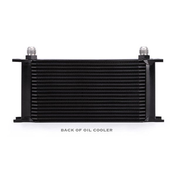Oil Cooler Mishimoto / Universal / 19 Row / Black