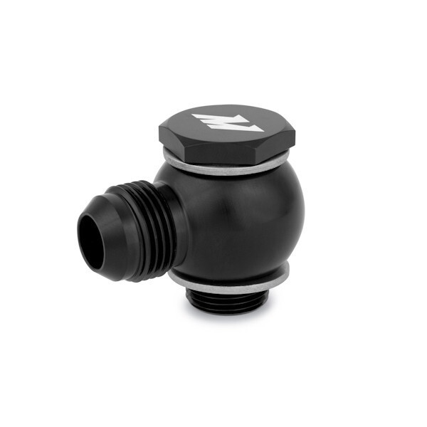 Banjo Fitting with Bolt Mishimoto / M20 x -10AN / Black