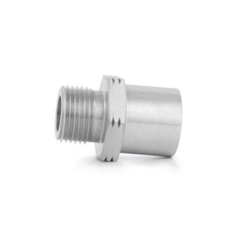 Sandwich Plate Oil Filter Screw Adapter Mishimoto Stainless Steel / 3/4" -16UNF | MMSPA-3416