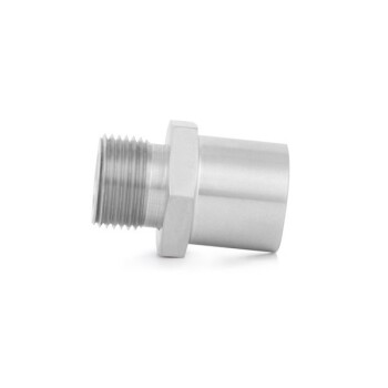 Oil Sandwich Plate Filter Screw / Adapter Stainless Steel / Mishimoto M20x1,5 | MMSPA-M20