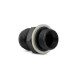 Sandwich Plate Fitting Mishimoto / M20x1,5mm to Dash 10 / -10 AN | MMSPF-10ANBK