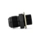 Sandwich Plate Fitting Mishimoto / M20x1,5mm to Dash 10 / -10 AN | MMSPF-10ANBK
