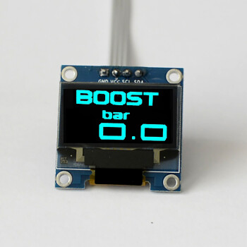 OLED 0.96" digital single gauge incl. sensor //...