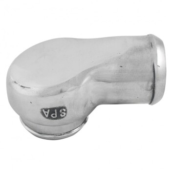 SPA Turbo 90° Alubogen extrem eng mit 63,5mm Durchmesser